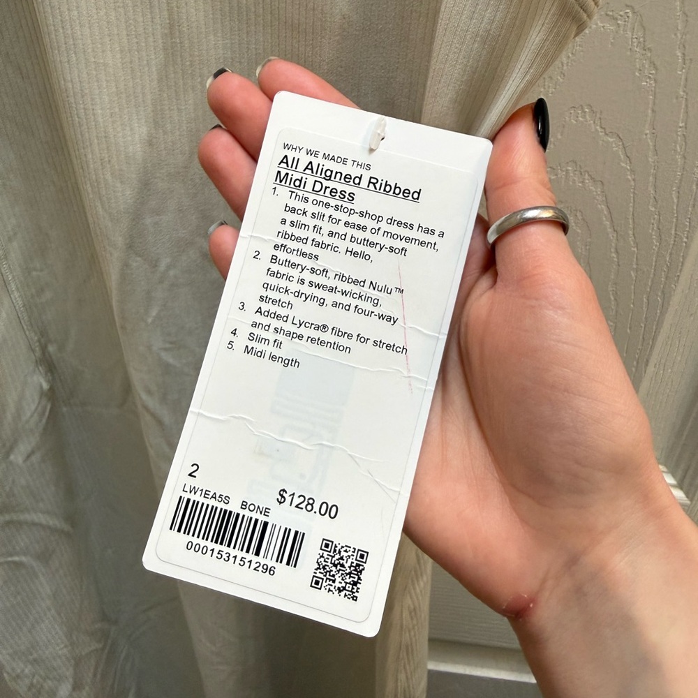 lululemon athletica Cream Maxi Dress - Picture 4 of 12